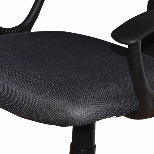 Кресло офисное компактное Brabix Flip MG-305 сетка/ткань, черно-серое 531951 фото 6